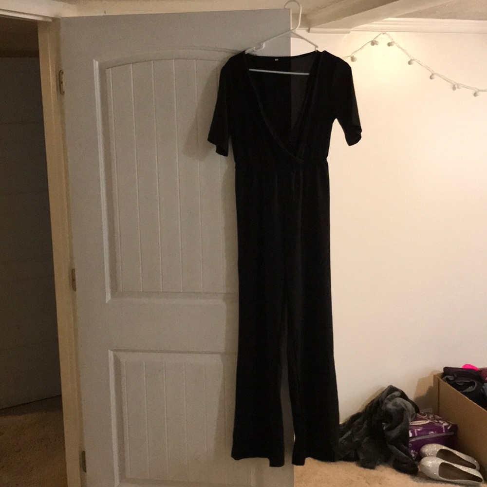 Black jumpsuit